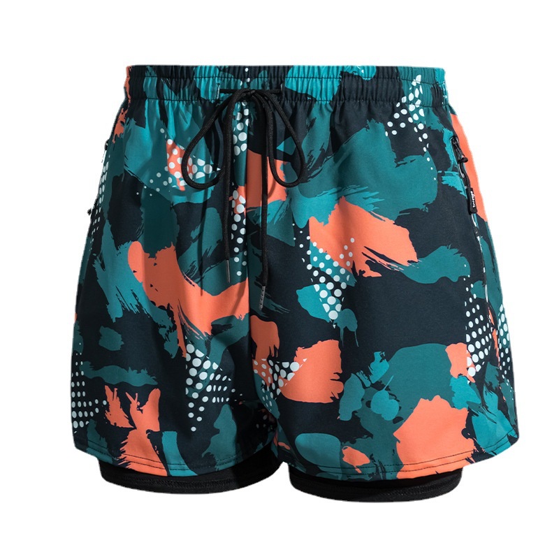 Quần Bơi Nam YLIKE Quần Bơi 2 Lớp Chống Thấm Nhanh Khô  AA7591