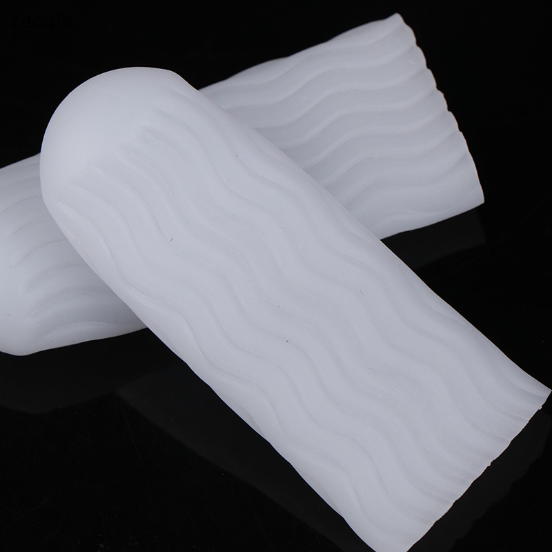 1 cặp ống gel silicon bảo vệ ngón tay ngón chân găng tay tay áo giảm đau vn