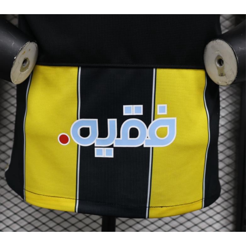 Phiên bản cầu thủ quilty hàng đầu al nassr 23-24 al ittihad jersey nam bóng đá áo bóng đá áo bóng đá phù hợp chặt chẽ khu vực eo sân nhà s-2xl