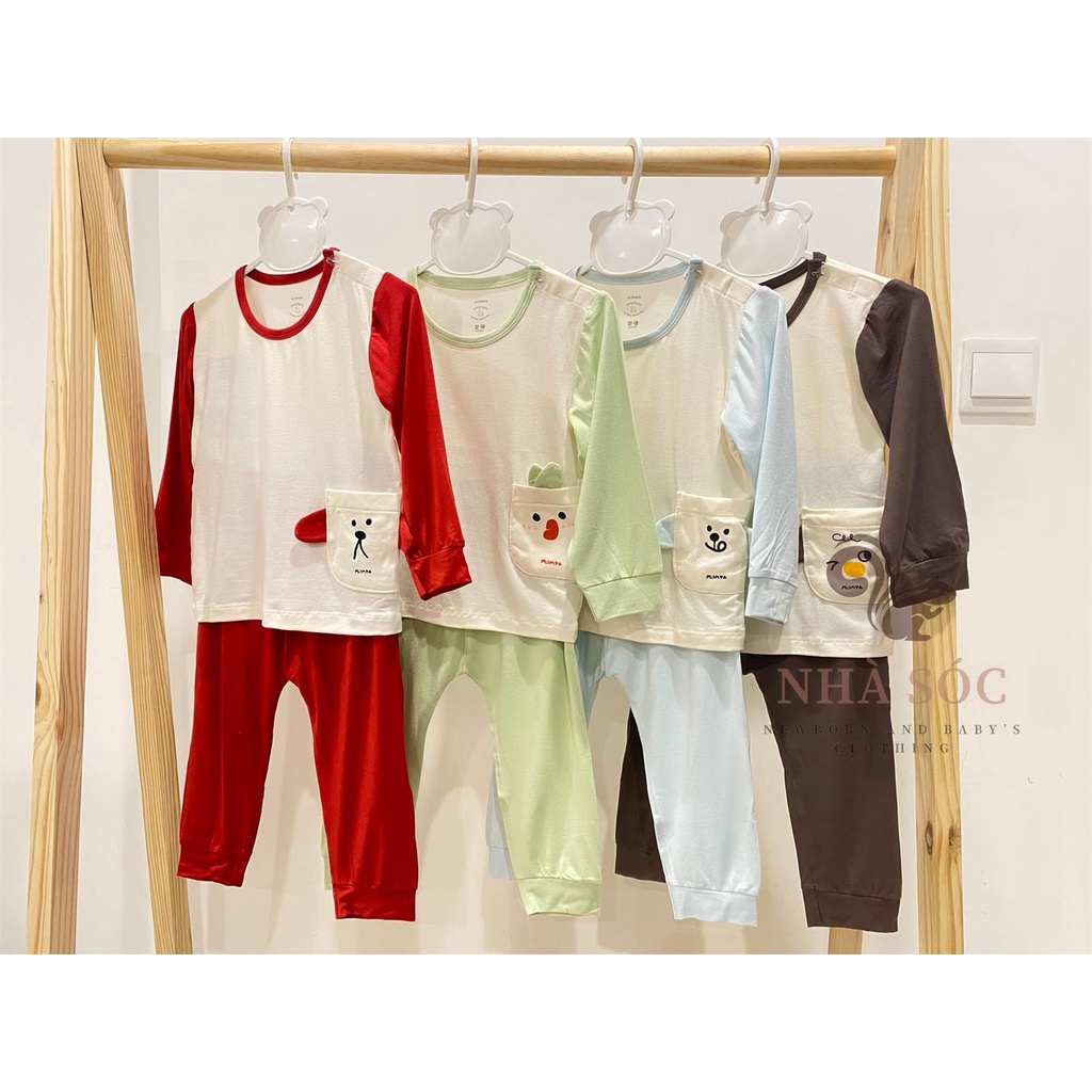 Bộ dài tay 6m-4y mềm mát