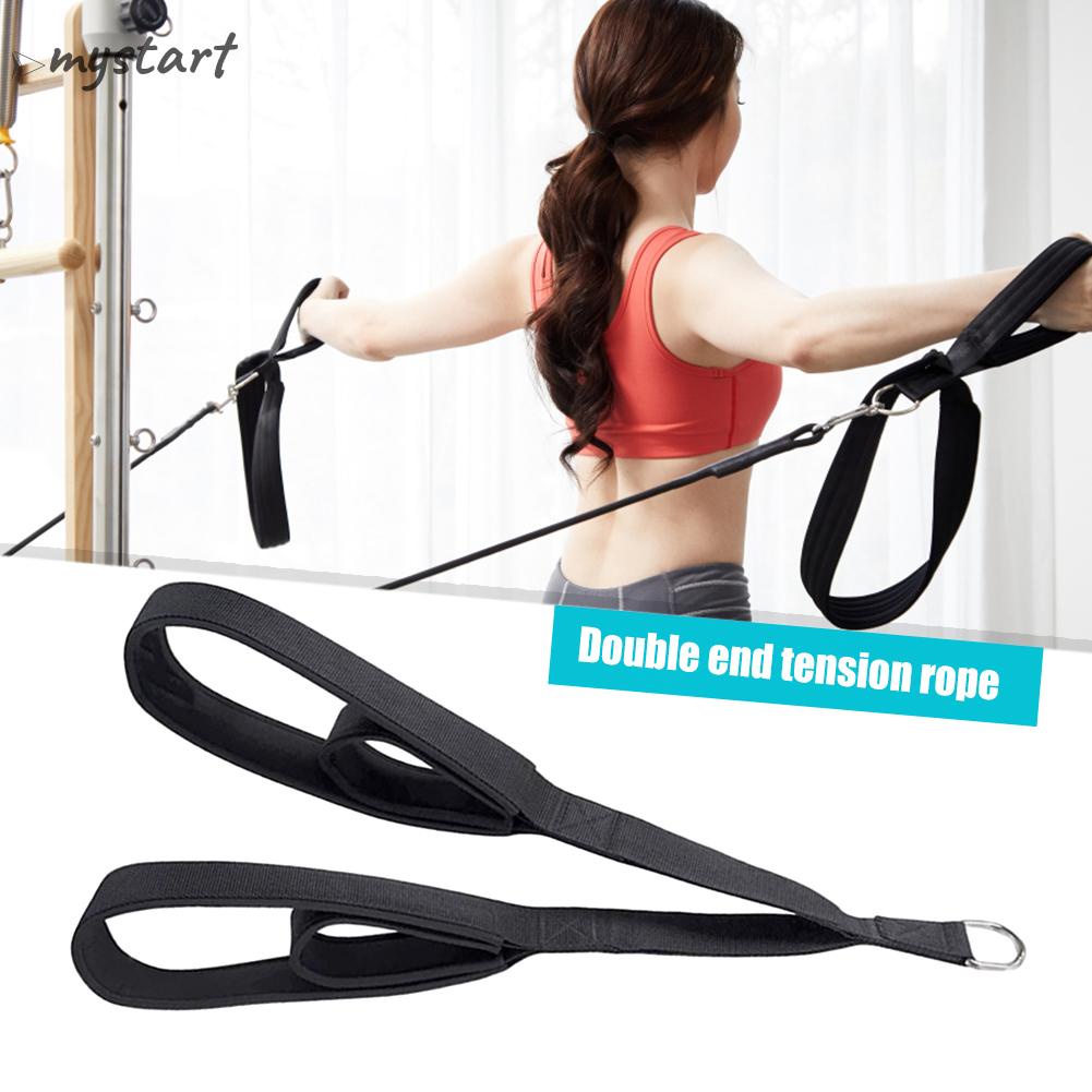Long triceps strap anti-slip muscle training tricep pull down rope multi-purpose