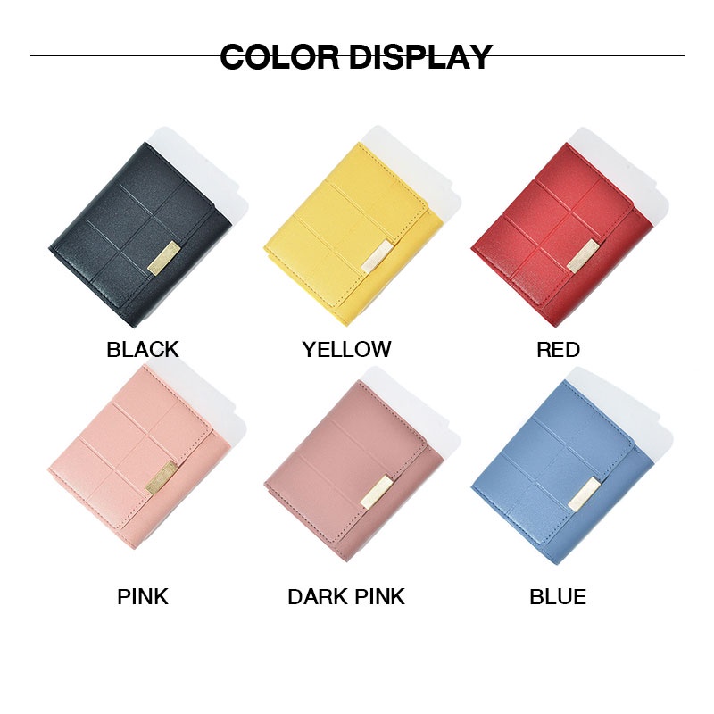 Arctic Hunter  Ví dài gấp ba  đơn giản phối khóa cá tính thời trang dành cho nữ