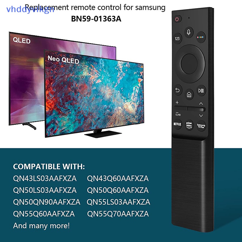 Vhdd universal model bn59-01358b bn59-01311b bn59-01357c thích hợp cho samsung qled voice smart tv black remote control vn