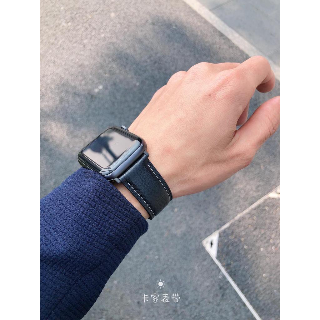 Không thấm nước và mồ hôi Dây đeo bằng da thật cho Apple Watch ultra 49mm iWatch Series 8 7 6 5 4 41mm 45mm 40mm 44mm