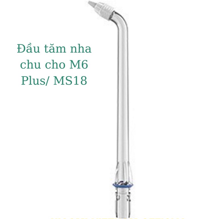 Bộ 4 đầu thay dành cho Máy tăm nước M6 Plus/Ms18 - Lẻ đầu thay máy tăm nước M6plus/Ms18 cho răng niềng