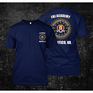 Fbi academy custom mens black tshirt tee