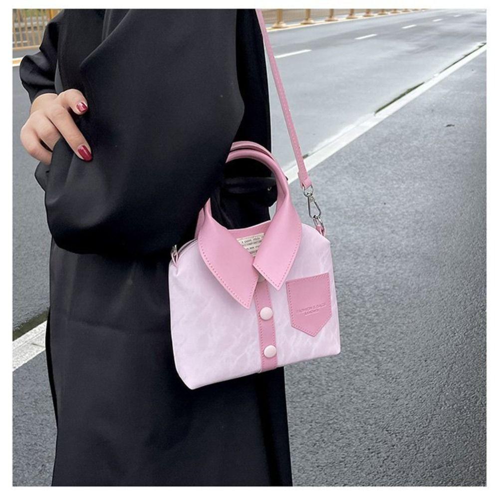 Kent1 shoulder bag, clothes shape high-capacity crossbody bag, fashion purses túi xách nữ da pu