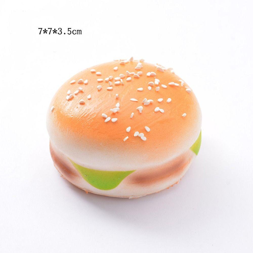 Lanfy Đồ Chơi Mô Hình Bánh Mì Giả Mềm Mại