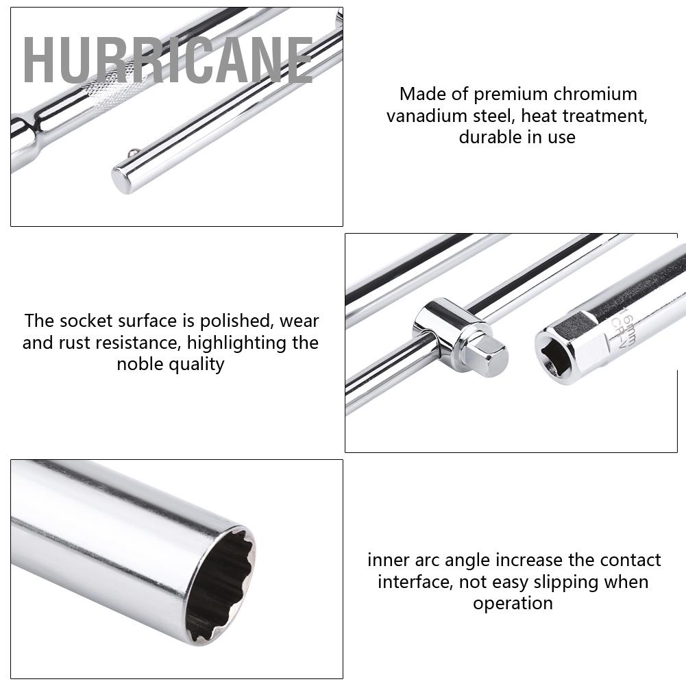 Khẩu tháo bugi, tuýp mở bugi ô tô 16mm có nam châm từ giữ bugi Thái Lai