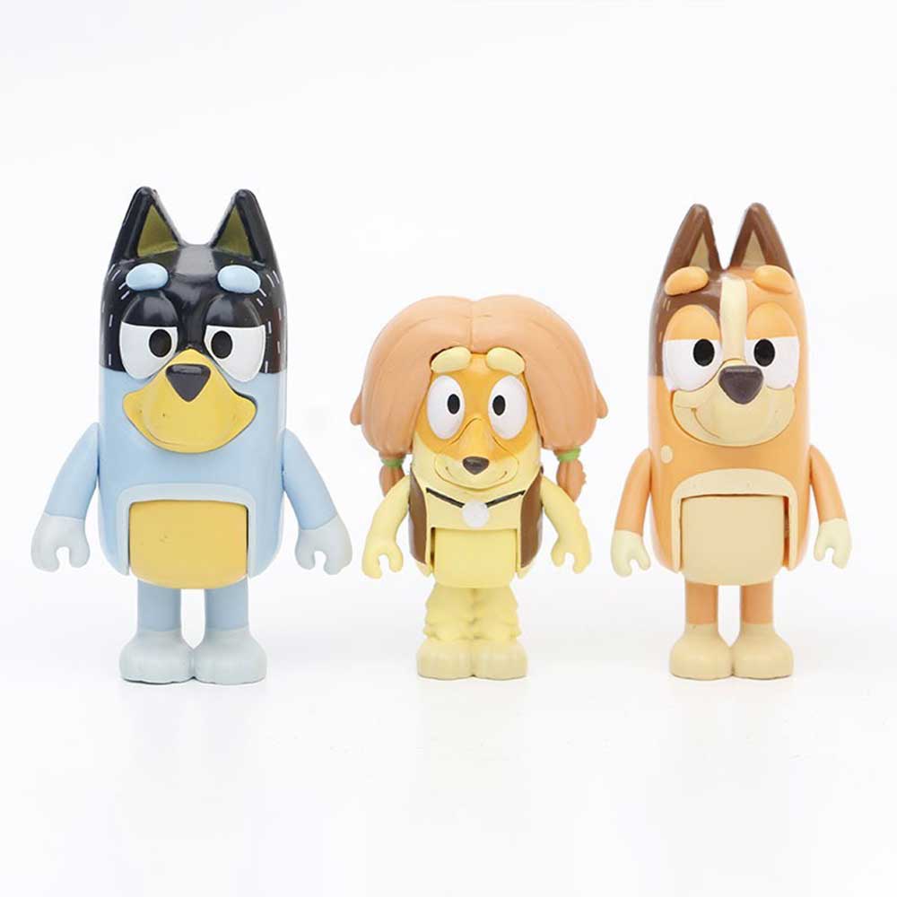 Bluey's Family & Friends Pack Collect The World of Bluey Figure Toy
