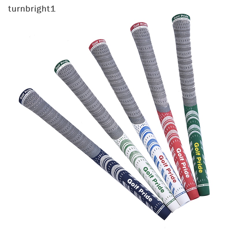 1pc golf đầy màu sắc pride core golf grip cao su golf iron grips thiết bị