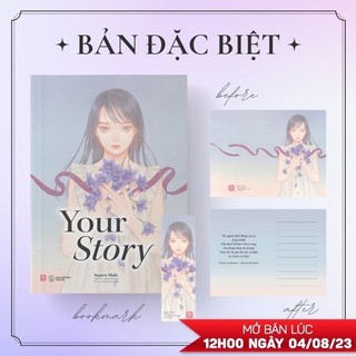 Sách your story - bản đặc biệt - tặng kèm bookmark + postcard gấp