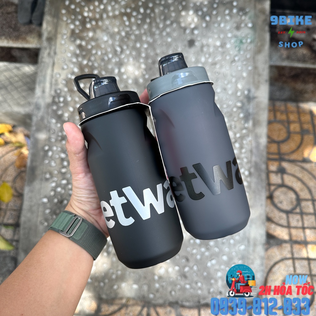 Bình nước thể thao chạy bộ đạp xe leo núi cao cấp có nắp đậy BETWAY 620ml 750ml