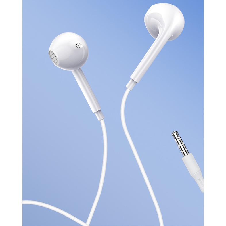 Tai nghe r12 tai nghe in-ear có micrô tai nghe và điều khiển âm lượng cho tai nghe oppo realme huawei đầu cắm 3,5 mm