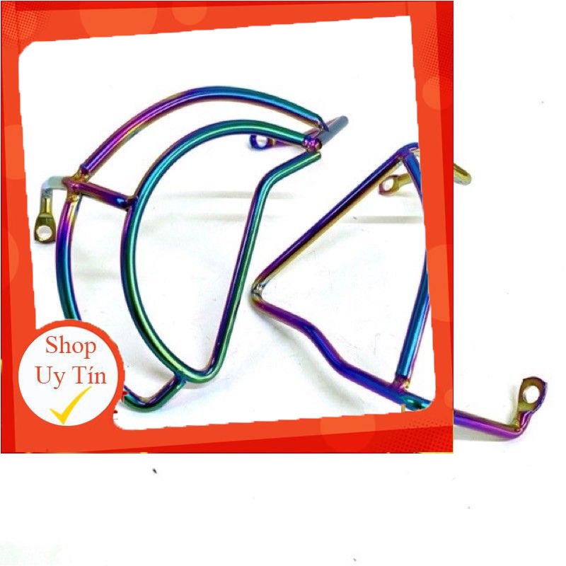 Bảo vệ lốc máy titan xe wave anpha 110,rsx 110,blade.2 vế