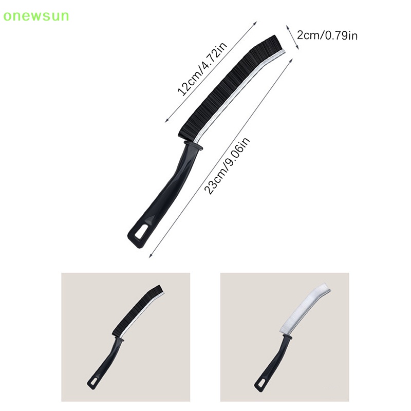Onewsun gap brush toilet nhà bếp ngói làm sạch góc chết al cửa sổ khe rãnh bàn chải bụi bàn chải làm sạch lông cứng bàn chải mới