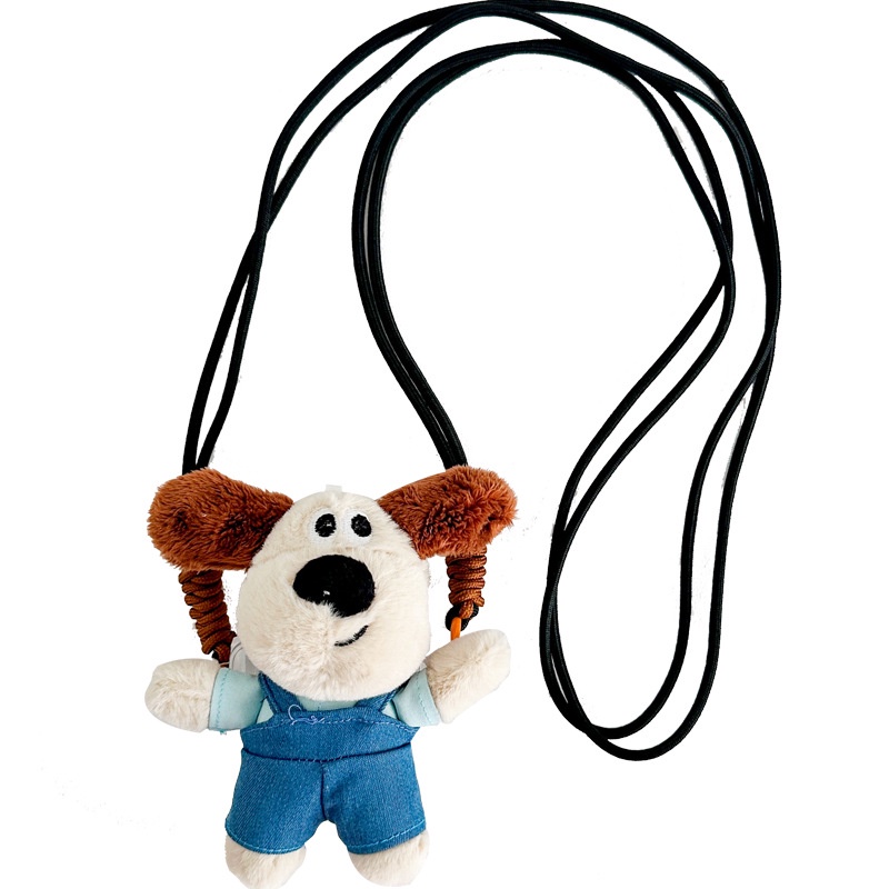 Ere1 wallace gromit phim hoạt hình điện thoại di động quay lại kẹp dây buộc crossbody dây bện ngoài trời