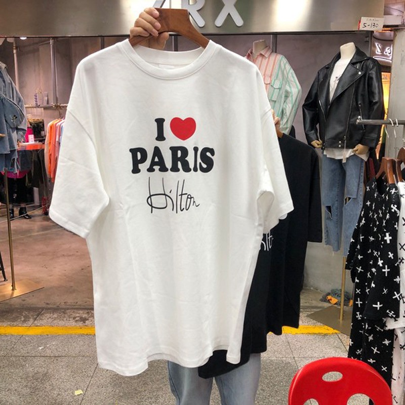 Áo Thun Tay Ngắn Dáng Rộng Phong Cách Hàn Quốc Thời Trang Mùa Hè Cho Nữ