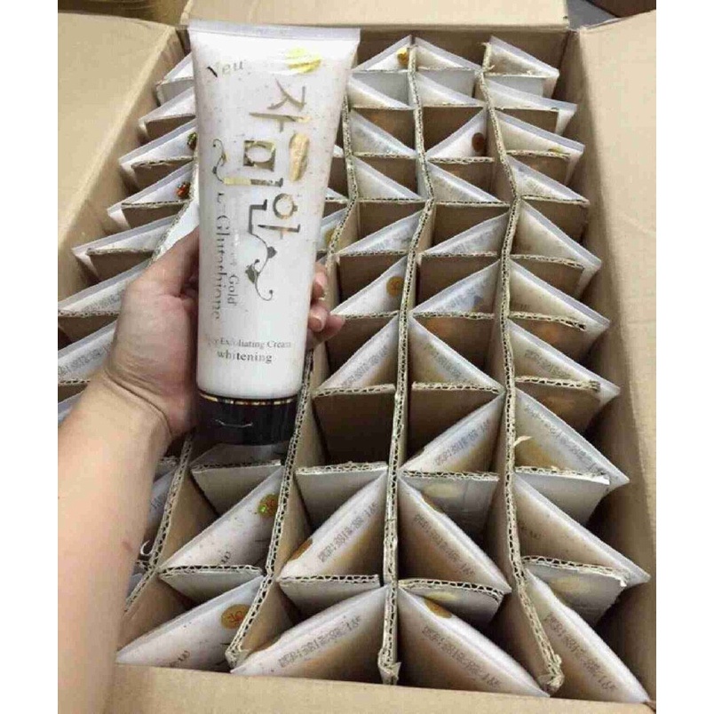 Kem tẩy tế bào chết làm trắng da Hàn quốc có hạt massage