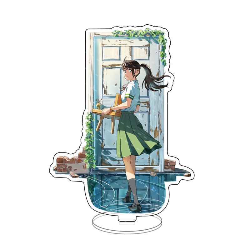 Giá Đỡ Mô Hình Nhân Vật Anime Bằng Acrylic YB2 Suzume no Tojimari