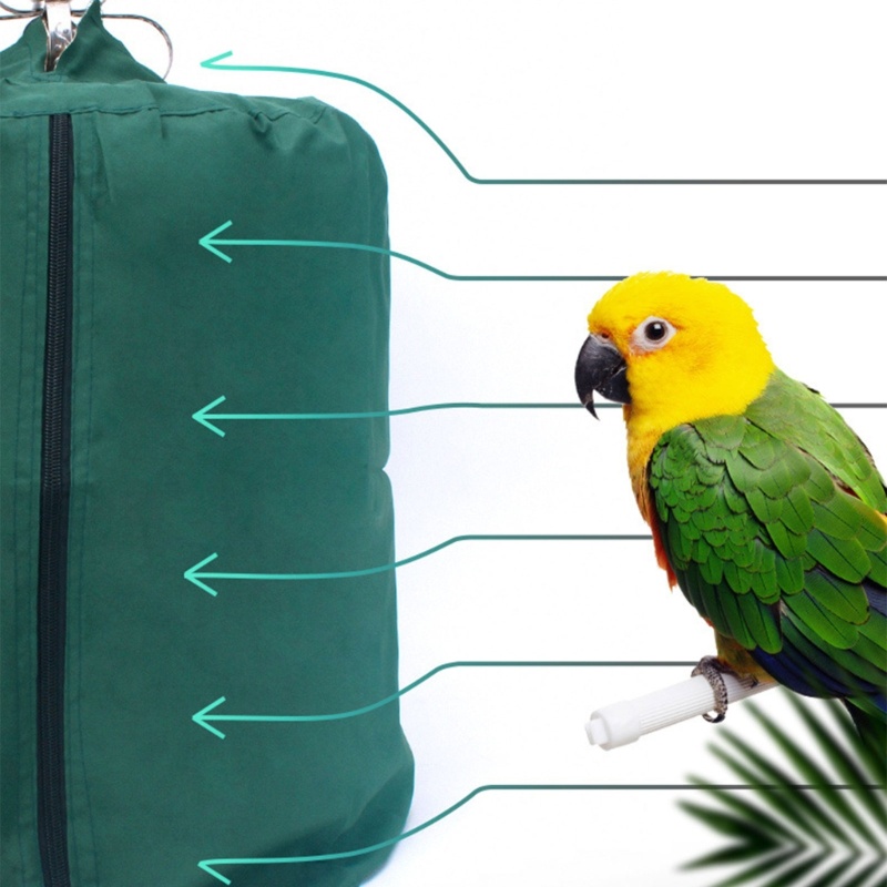 Vỏ Bọc Lồng Chim Hình Tròn Bằng Vải Chống Gió Giảm Căng Thẳng