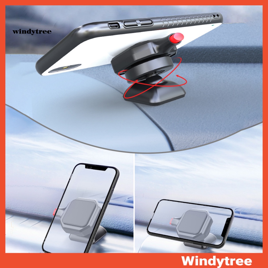 Giá Đỡ Điện Thoại / Máy Tính Bảng Định Vị GPS Xoay 360 Độ Tháo Gỡ Nhanh Dùng Trong Xe Hơi
