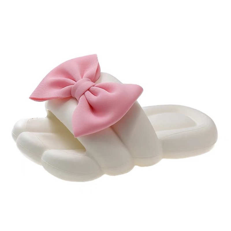 Dép Đính Nơ Thiết Kế Xinh Xắn Thời Trang Cho Nữ