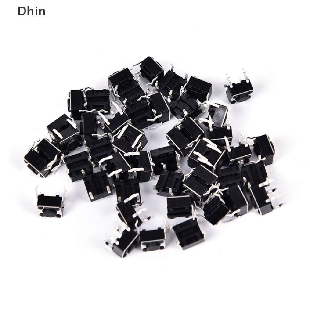 Set 50 Công Tắc Nút Nhấn micro 4pin 6x6x4.3mm Chuyên Dụng