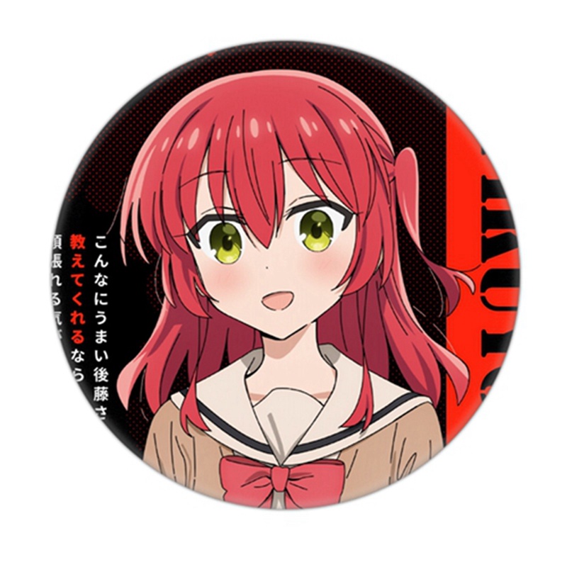 Ygt Huy Hiệu Cài Áo Ba Lô Hóa Trang Nhân Vật Anime BOCCHI THE ROCK Hitori Gotoh Nijika Ijichi