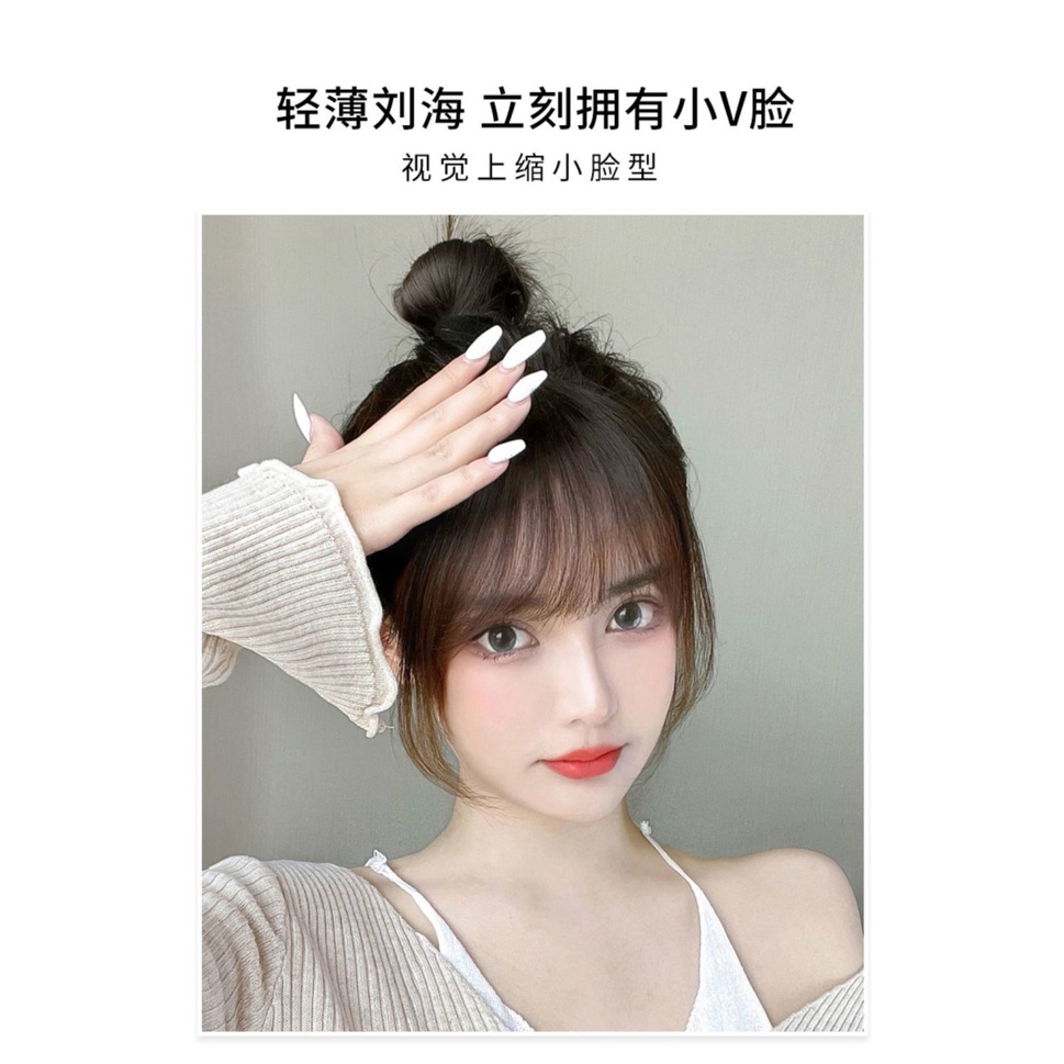 Tóc giả MISS FANCY Tóc giả trên trán 13CM+22CM