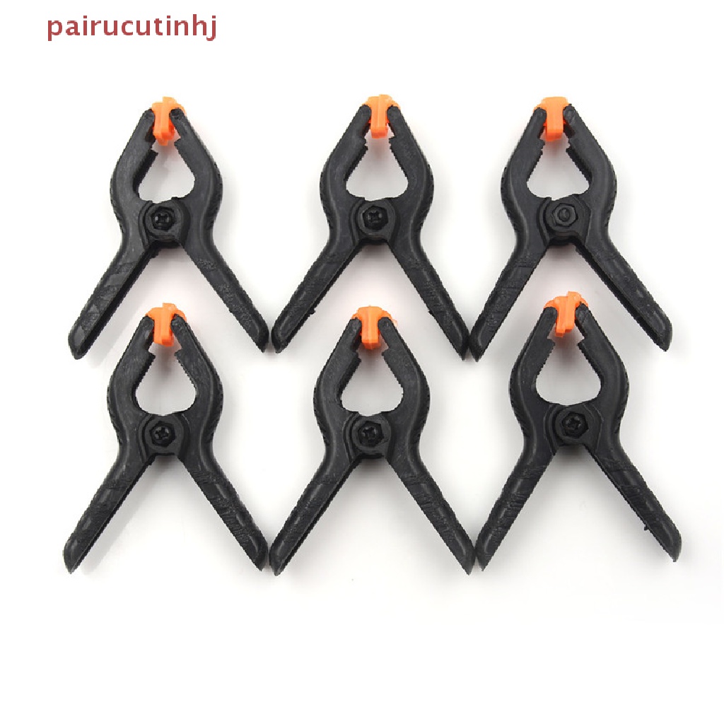 Bộ 6 Kẹp Lò Xo Bằng Nhựa Cứng 2inch Chuyên Dụng Cho Chế Biến GỗSet 6 Kẹp Lò Xo 2inch Bằng Nhựa Cứng Chuyên Dụng Làm MộcSet 6 / 6 Món Đồ Chơi Chất Lượng Cao