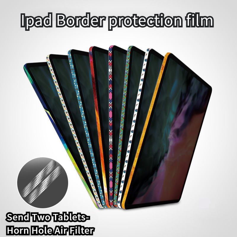 Phù Hợp Miếng Dán Viền Phẳng Bảo Vệ Mặt Sau Máy Tính Bảng Chống Dấu Vân Tay Cho iPad Pro 11 '' 12.9 '' 2018 2020 2021
