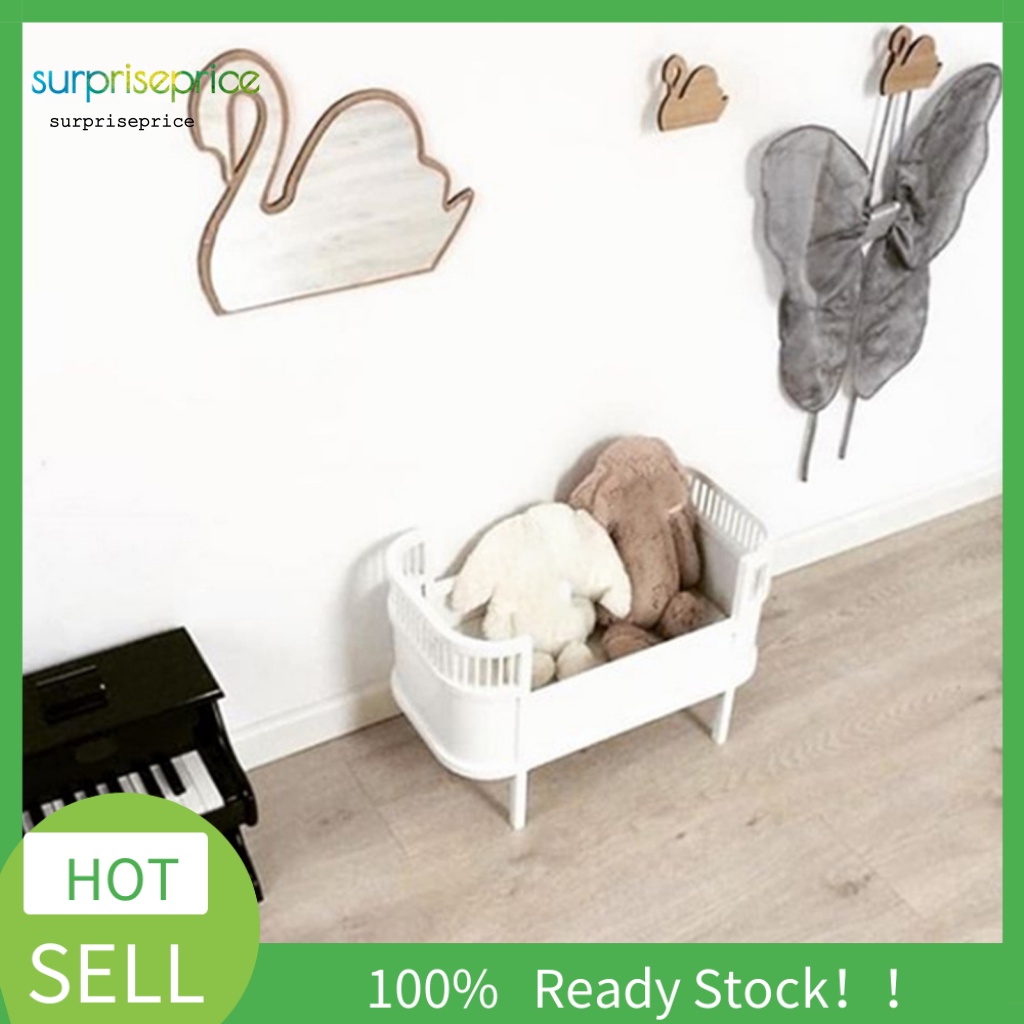 1 Set Decal dán tường Bằng Acrylic Chống Thấm Nước Hình Thiên Nga 3D Tráng Gương Phong Cách Bắc Âu Trang Trí Nhà Cửa