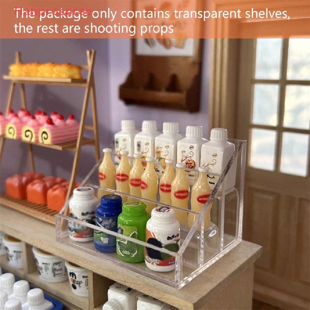 Kệ Đựng Mỹ Phẩm Mini Nhiều Tầng Trang Trí Nhà Búp Bê Tỉ Lệ 1: 12