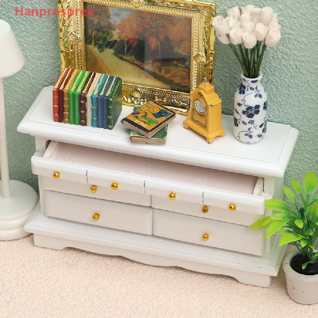 Hanprospree > Mô Hình Tủ Quần Áo Nội Thất Trang Trí Nhà Búp Bê 1: 12