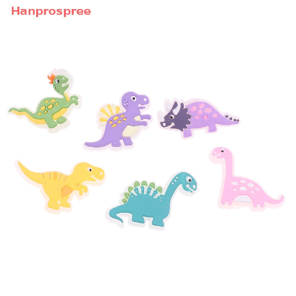 1 Khóa Dây Giày Hình Khủng Long Dạ Quang Dễ Thương