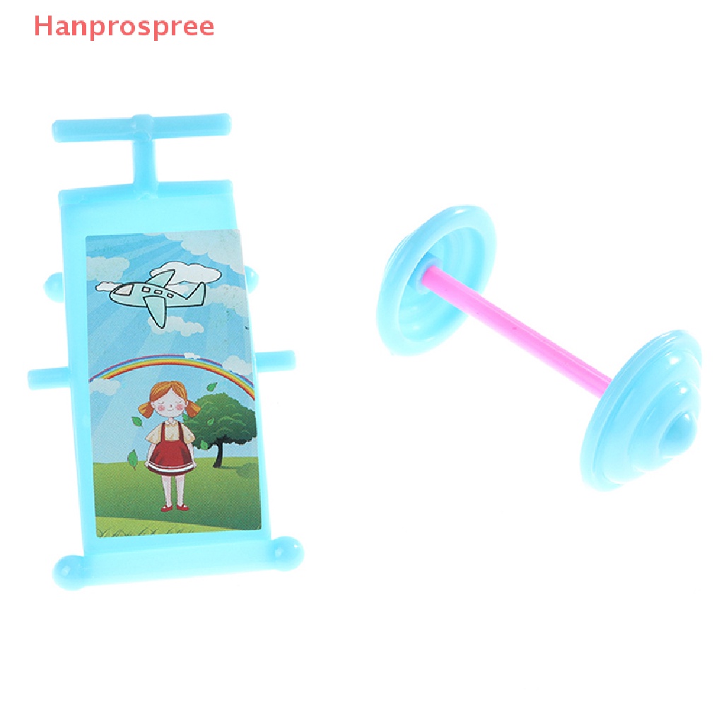 Set 2 Tạ Tay Mini Trang Trí Nhà Búp Bê