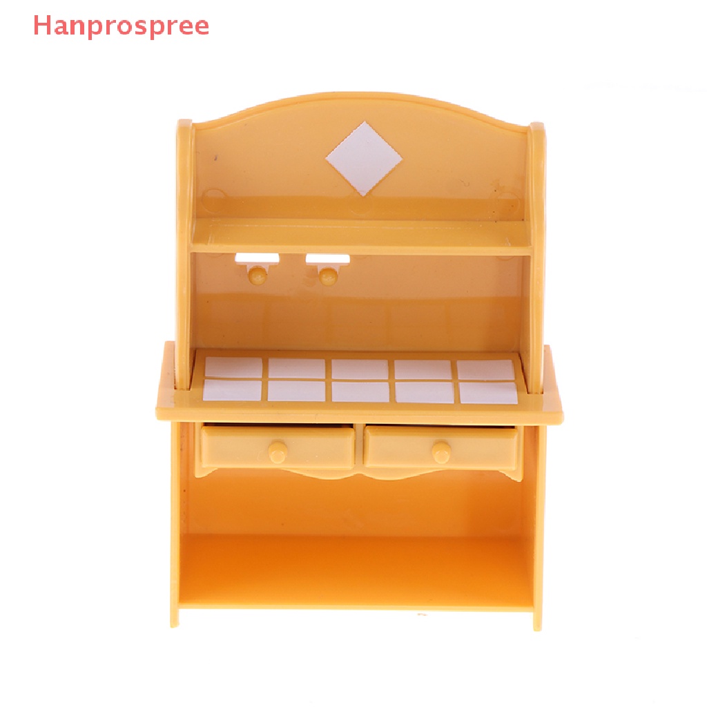 Mô Hình Bàn Bếp Bằng Nhựa Tỉ Lệ 1 / 12 Trang Trí Nhà Búp Bê