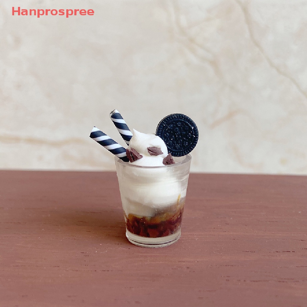 Bộ Ly Kem / Bánh Quy / Socola Trang Trí Nhà Búp Bê 1: 12 1: 6