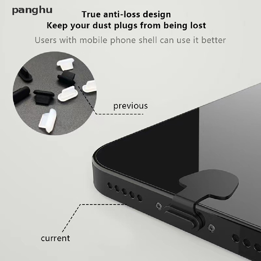 Nút Bịt Cổng Sạc USB Type-C Bằng Silicon Chống Bụi Chống Thất Lạc Cho IOS Type-C Android