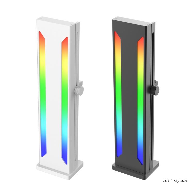 Fol ARGB GPU Giá Đỡ Hỗ Trợ GPU Có Thể Điều Chỉnh Chiều Cao Có Đế Trượt GPU Dễ Lắp Đặt