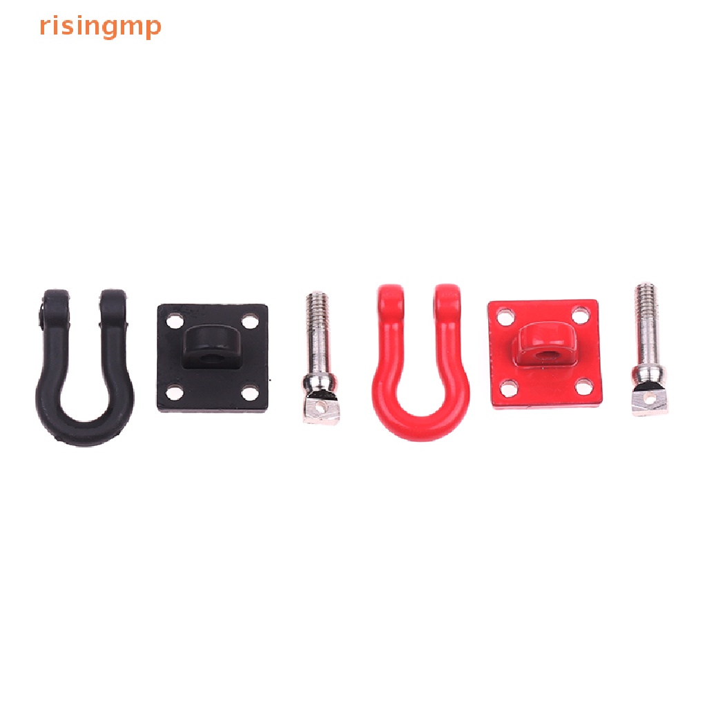 Set 2 Móc Kéo Kim Loại Dành Cho Xe Đồ Chơi 1 / 10 RC