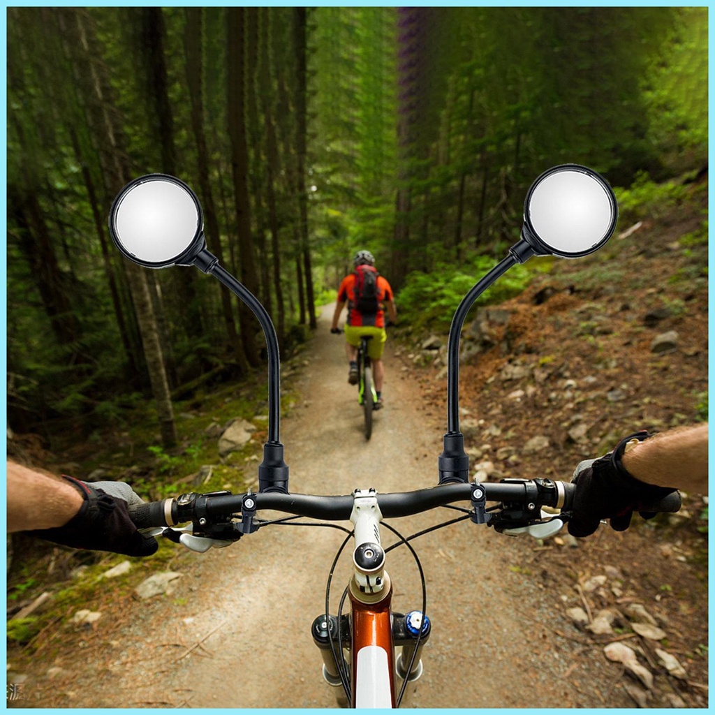 Gương Chiếu Hậu Góc Rộng tdevn tdevn Điều Chỉnh Được Gắn Tay Lái Xe Đạp