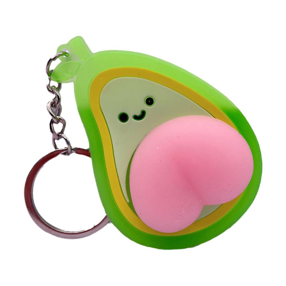 Móc Khóa Hình Búp Bê Hoạt Hình Bóp Tay G6D0