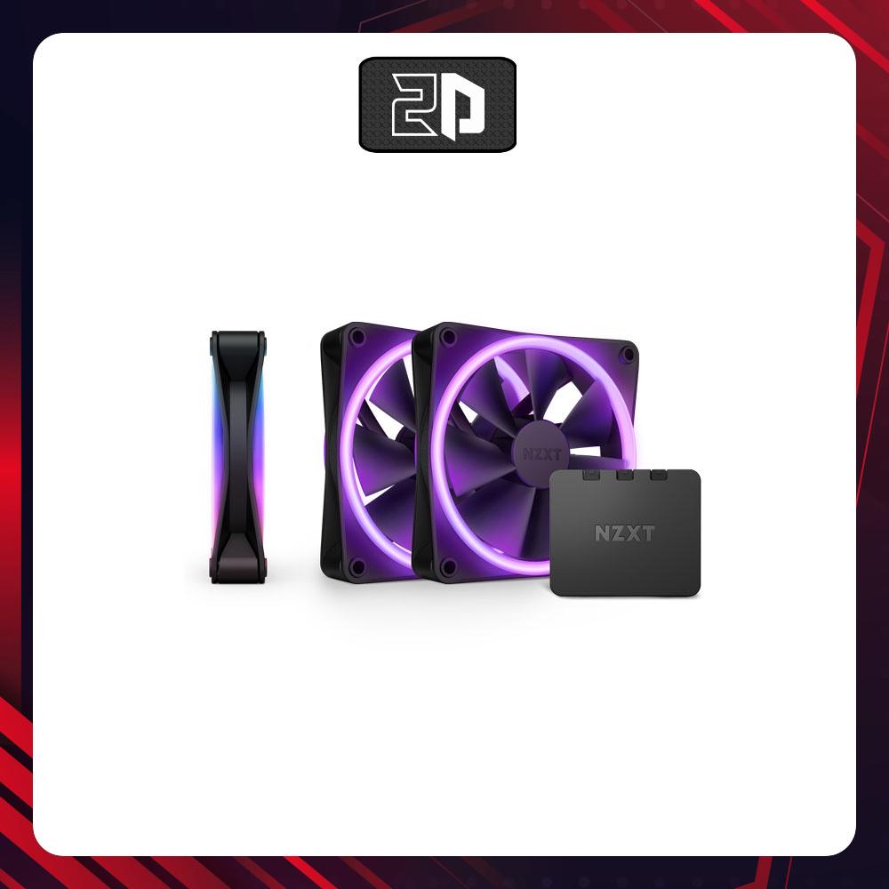 Quạt tản nhiệt NZXT F120 RGB DUO TRIPLE PACK - BLACK
