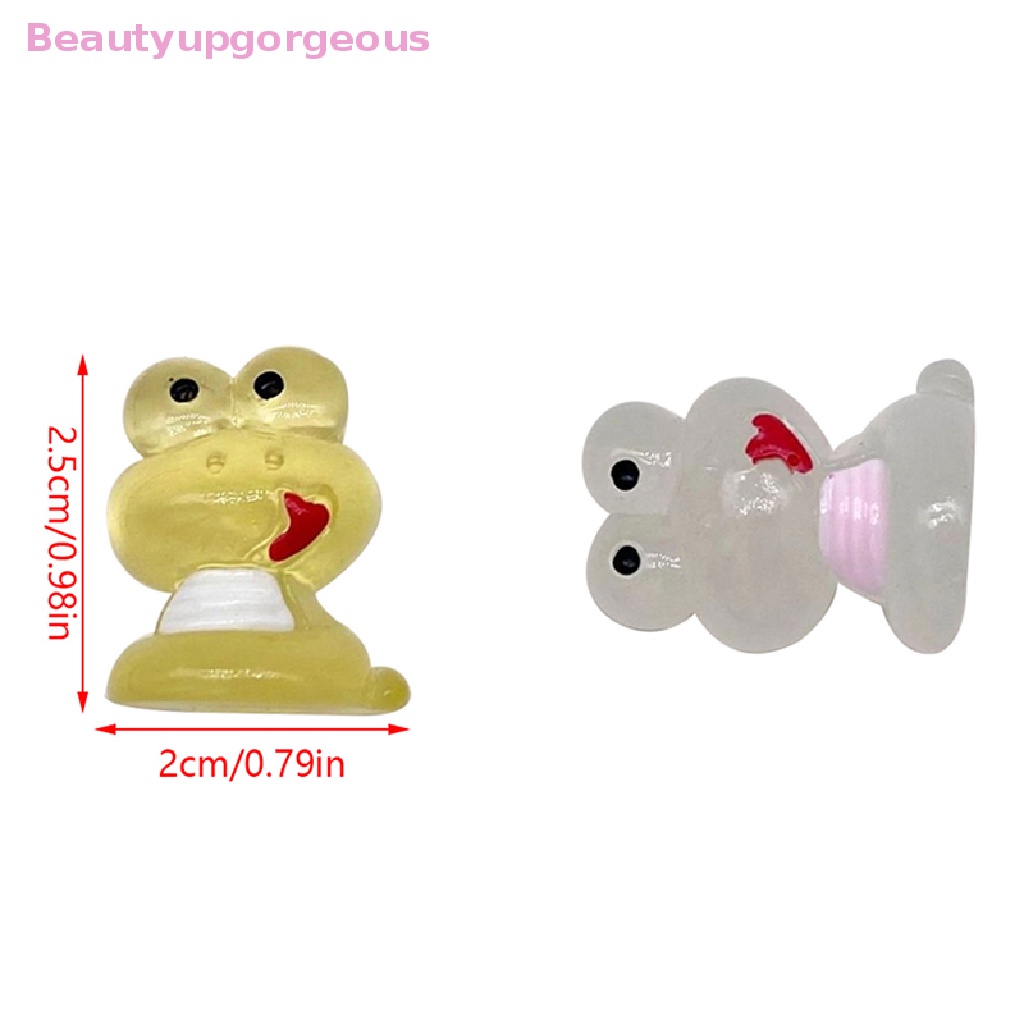 Set 2 Phụ Kiện Resin Huỳnh Quang Hình Rắn / Gấu DIY Trang Trí Nhà Cửa