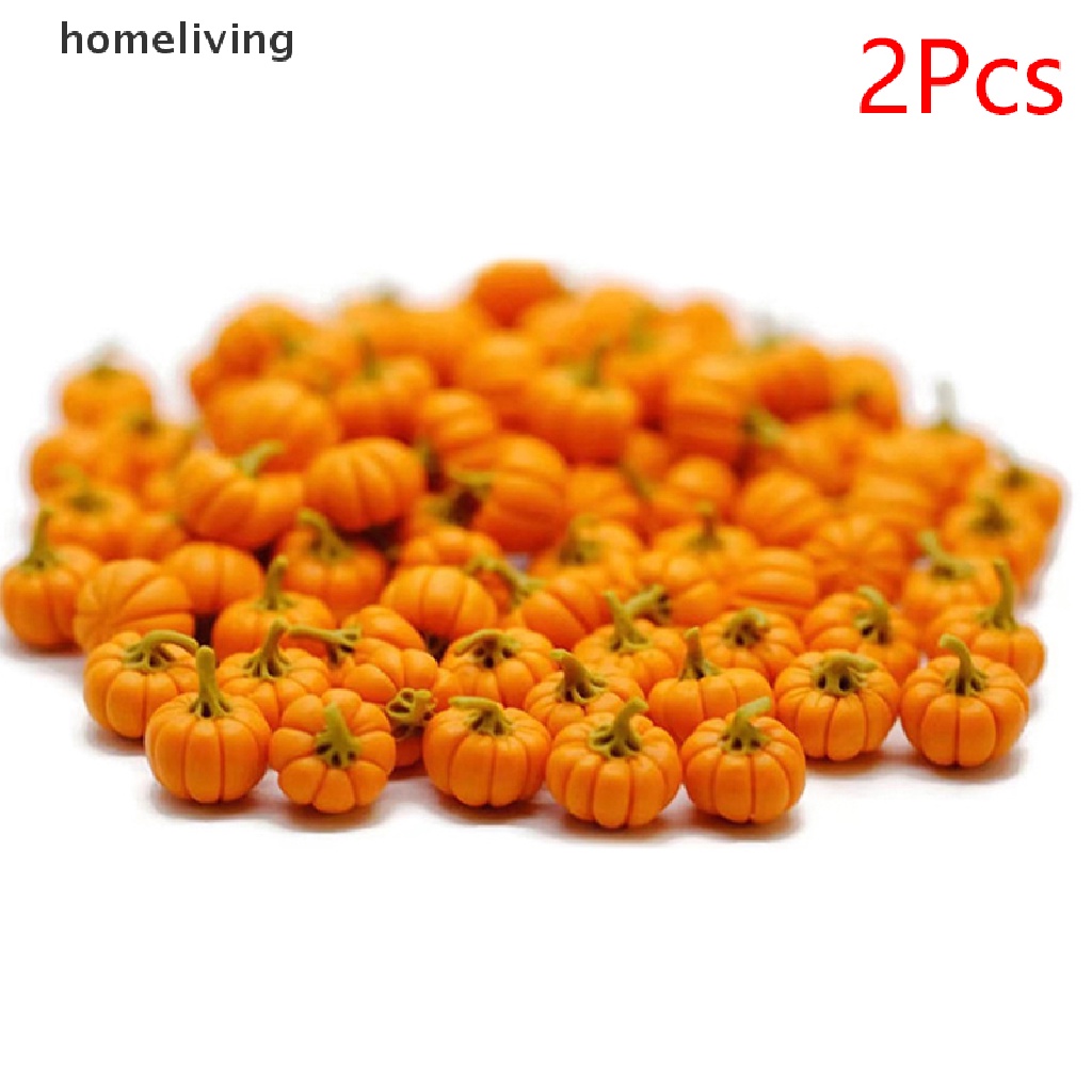 Mô Hình Bí Ngô Vàng mini Trang Trí Nhà Búp Bê