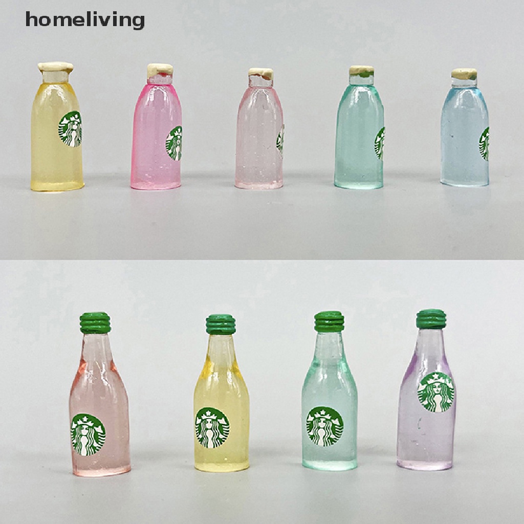 Set 5 Ly Cà Phê Mini Trang Trí Nhà Búp Bê