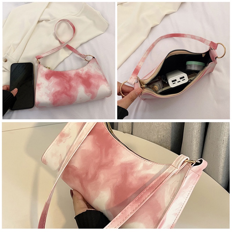 Túi Xách Da PU Màu Gradient Thời Trang Cho Nữ
