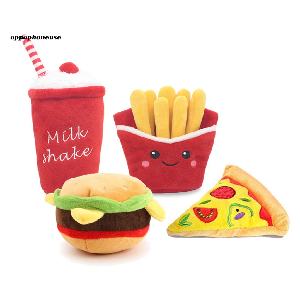 OPPO Thú Nhồi Bông Hình Bánh Pizza Cho Thú Cưng